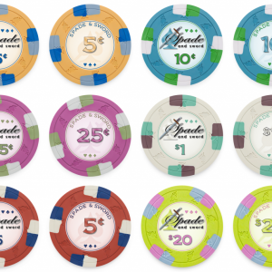 Spade and Sword Cash Set Chip Labels