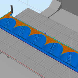 45 degree printed cut-away