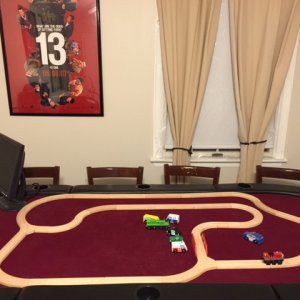 My Poker Table in my Mancave/Office.