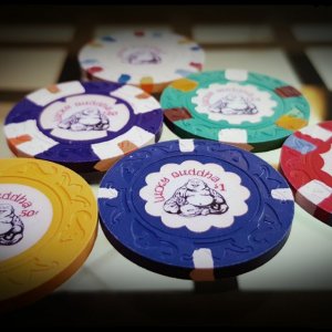 Classic Poker Chips - Lucky Buddha Club