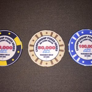 WSOP 2005 CHIPCO Style Replicas