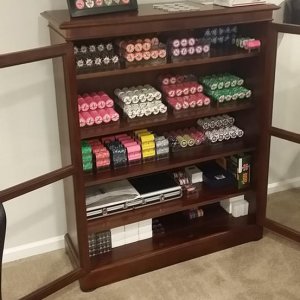 Poker Chip Storage