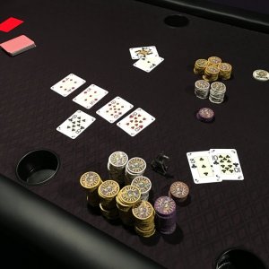 Monthly poker league. Final hand!