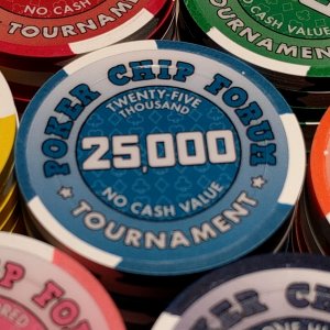 Poker Chip Forum Promo Tourney Chips - T25K