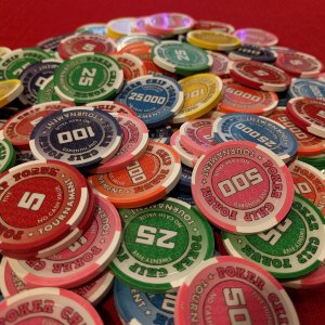 Poker Chip Forum Promo Tourney Chips - Splash