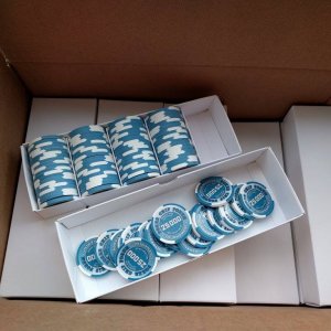 Poker Chip Forum Promo Tourney Chips - T25K unboxing
