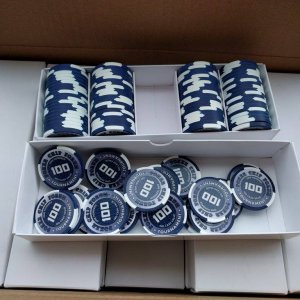 Poker Chip Forum Promo Tourney Chips - T100 unboxing