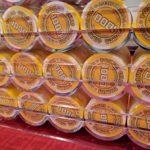 PCF Promo Chips - 1Ks racked