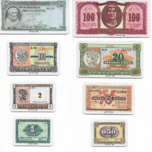 Vintage Greek Poker Chips