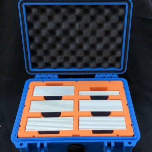 Seat Draw Card Case - inside view