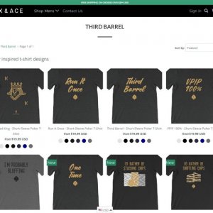 Max & Ace Poker T-Shirt Giveaway