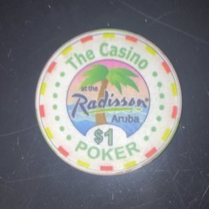 Radisson Aruba poker $1