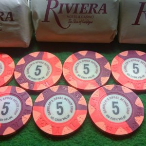 Riviera's Gambler Spree chips