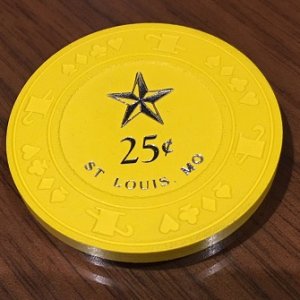 PCA Star Hot-stamped Quarters - close-up