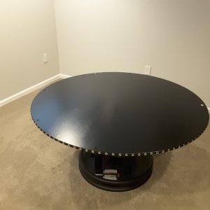 Custom Poker Table Felt - Broken Bell