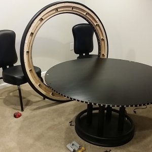 poker table - rail off