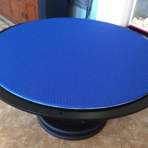 poker table - blue side