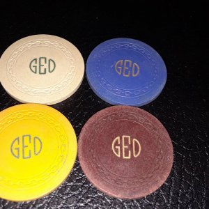 741 Chips - GEO - Hunt Co Chain Mold MD-40, Close-up