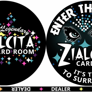 ZCR DEALER BUTTON (ENTER THE NIGHT)