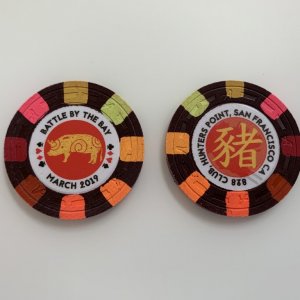 Battle of The Bay March 2019 Commemorative Chip (CPC)