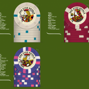 One Eyed Royals Cash Set
