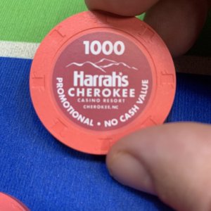 Relabeled 5’s Harrahs