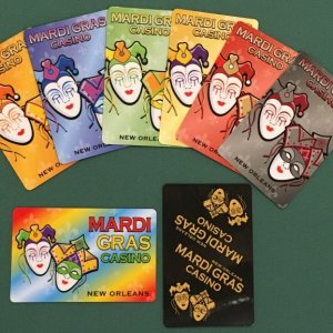 Mardi Gras cut card - all