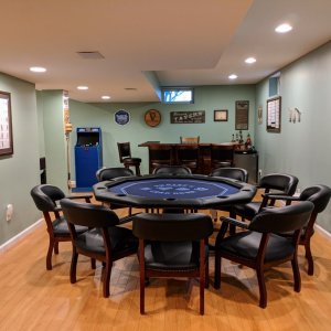 Chanman Table - Wide Shot with Chairs