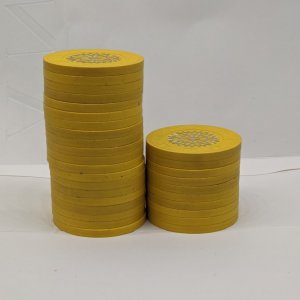 30 yellow starburst stack
