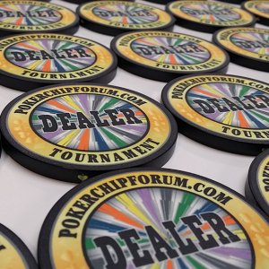 Poker Chip Forum Tourney Dealer Button