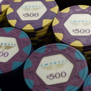 $500's, Primary (blue spots) and Secondary (yellow spots)