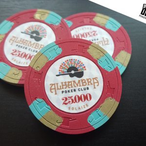 Custom Labels - Alhambra Poker Club
