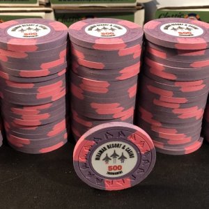 MIRAMAR 500 Tournament Chips