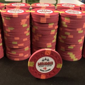 MIRAMAR Cash 5 Chips