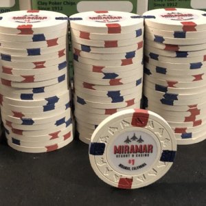 MIRAMAR Cash 1 Chips