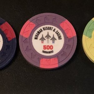 MIRAMAR Tourney Set Chips