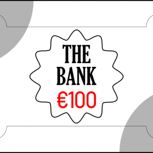 The Bank €100 Plaque Design