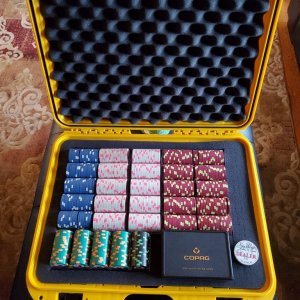 My rounders cash set