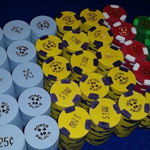 Paulson Poker Palace Chips