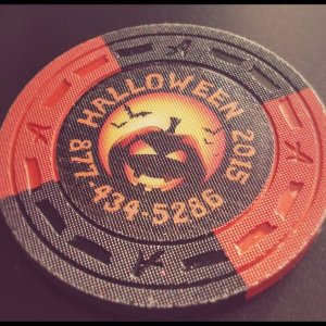 Classic Poker Chips - Halloween 2015 chip