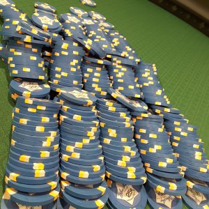 Paulson Blue Chip Casino Quarters