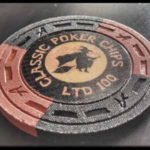 Classic Poker Chips LTD 100 Halloween chip