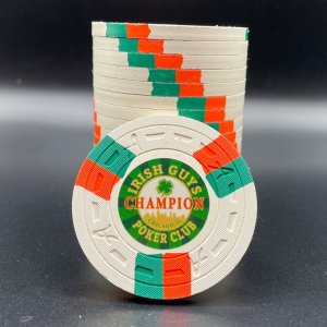 Irish Guys Poker Club Champ Chip Front