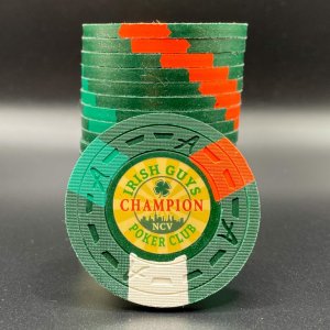 Irish Guys Poker Club Champ Chip V1
