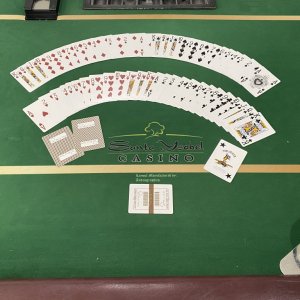 Santa Ysabel Poker Table and Cards.JPG