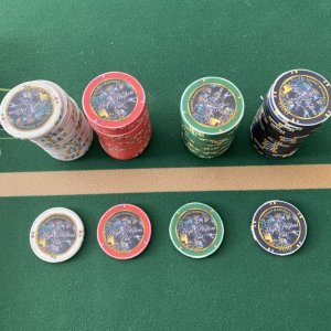 Custom CHIPCO poker set "Casino Barnett"