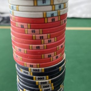 Custom CHIPCO poker set "Casino Barnett"