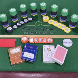 Santa Ysabel Casino BUD JONES Poker Tournament Set
