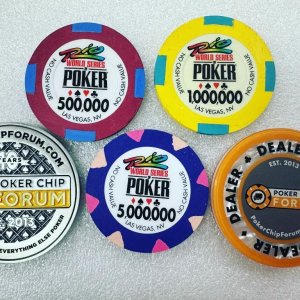WSOP main event chips