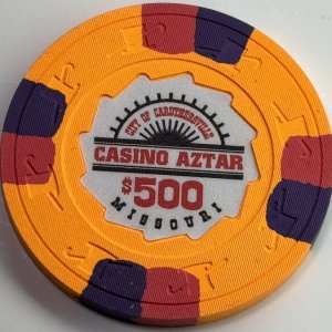 Casino Aztar Missouri $500 (relabel)